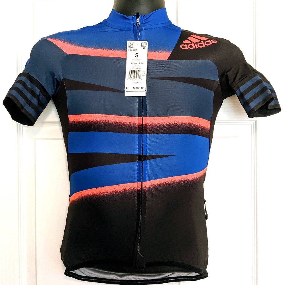 Adidas Adistar Cycling Jersey Tech Indigo / Red